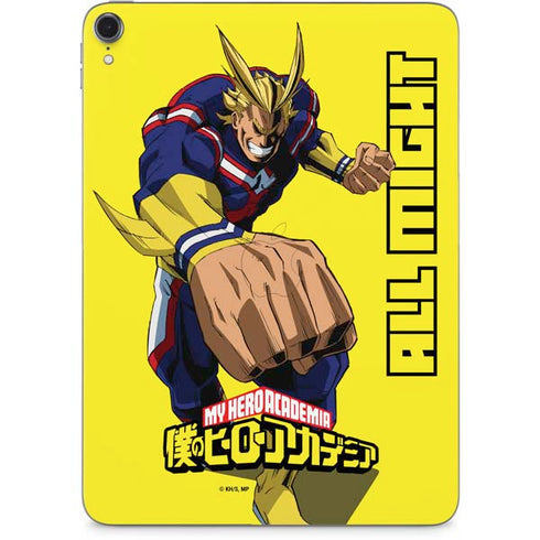My Hero Academia All Might Season 5 Apple iPad Pro Skin