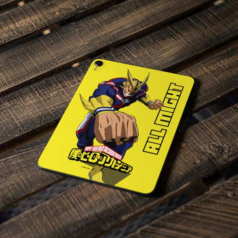 My Hero Academia All Might Season 5 Apple iPad Pro Skin