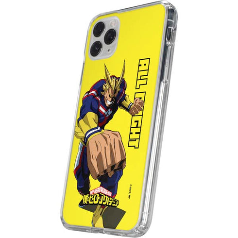 My Hero Academia All Might Season 5 iPhone 11 Pro Clear Case