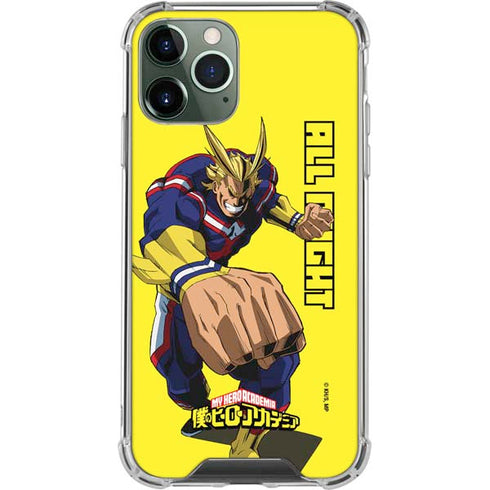 My Hero Academia All Might Season 5 iPhone 11 Pro Max Clear Case
