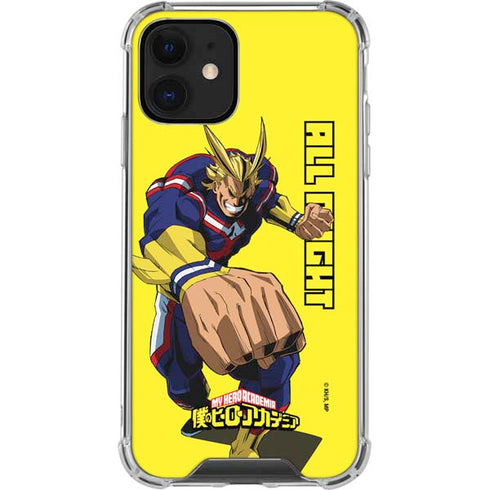 My Hero Academia All Might Season 5 iPhone 12 Clear Case