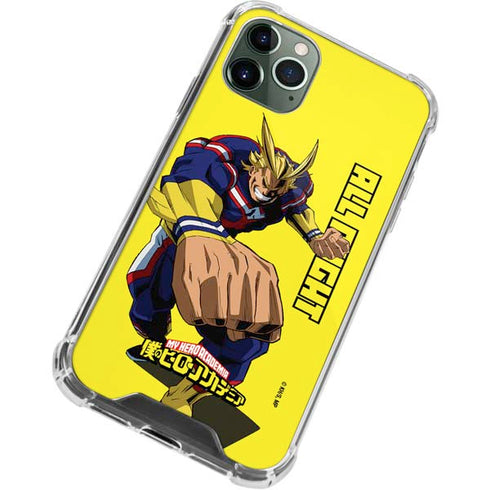 My Hero Academia All Might Season 5 iPhone 12 Pro Clear Case
