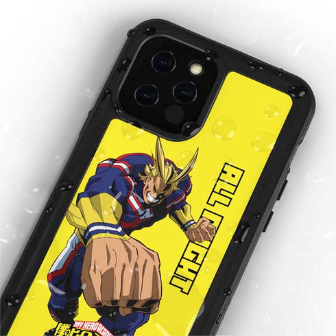 My Hero Academia All Might Season 5 iPhone 12 Pro Waterproof Case