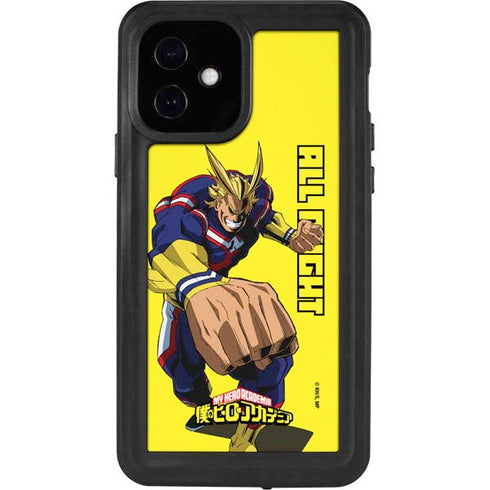 My Hero Academia All Might Season 5 iPhone 12 Waterproof Case