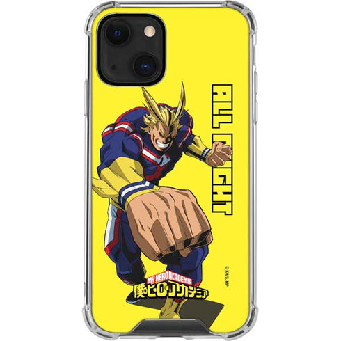 My Hero Academia All Might Season 5 iPhone 13 Mini Clear Case