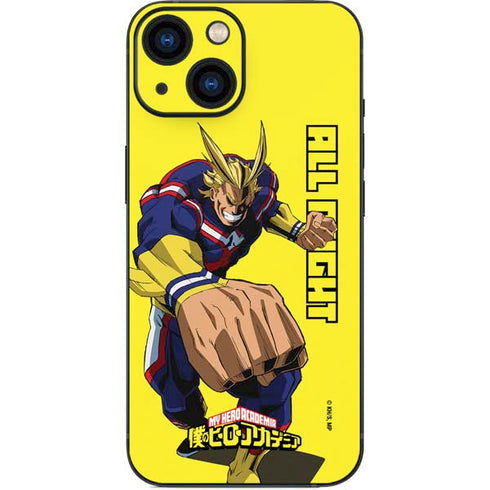 My Hero Academia All Might Season 5 iPhone 13 Mini Skin