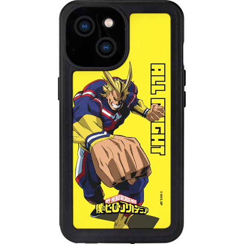 My Hero Academia All Might Season 5 iPhone 13 Mini Waterproof Case