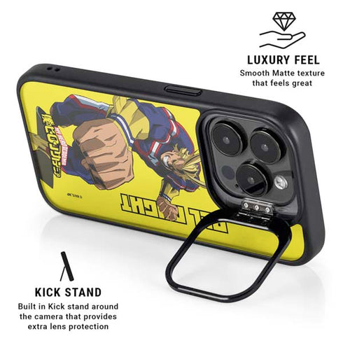 My Hero Academia All Might Season 5 iPhone 13 Pro Kickstand Case