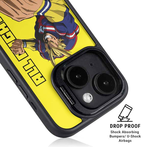 My Hero Academia All Might Season 5 iPhone 14 Kickstand Case