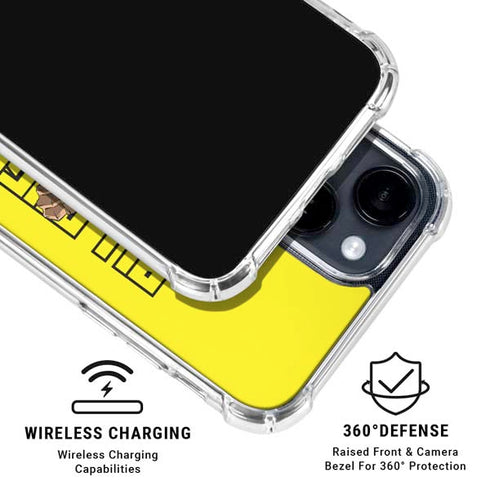 My Hero Academia All Might Season 5 iPhone 14 Plus Clear Case