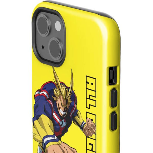 My Hero Academia All Might Season 5 iPhone 14 Plus Impact Case