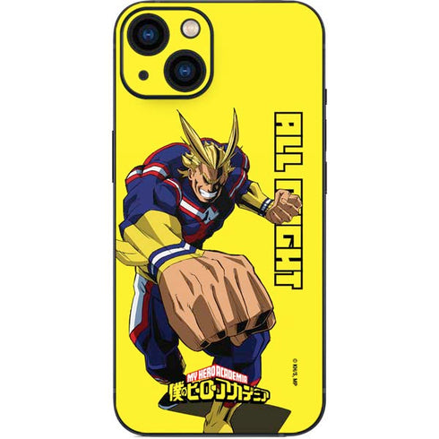 My Hero Academia All Might Season 5 iPhone 15 Plus Skin