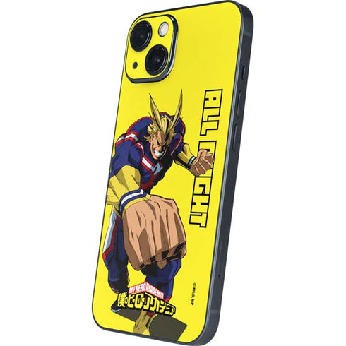 My Hero Academia All Might Season 5 iPhone 15 Plus Skin