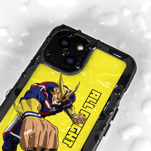 My Hero Academia All Might Season 5 iPhone 15 Plus Waterproof Case
