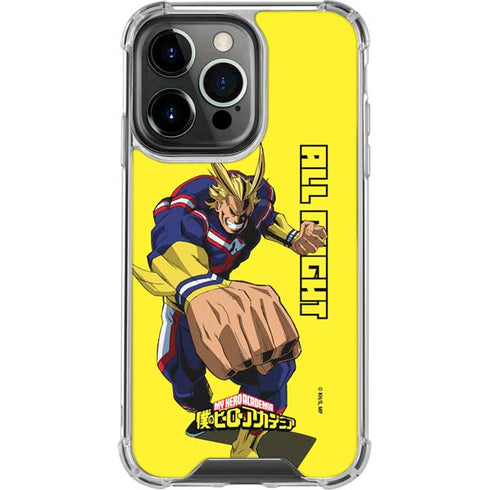 My Hero Academia All Might Season 5 iPhone 15 Pro Max Clear Case