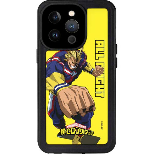My Hero Academia All Might Season 5 iPhone 15 Pro Waterproof Case