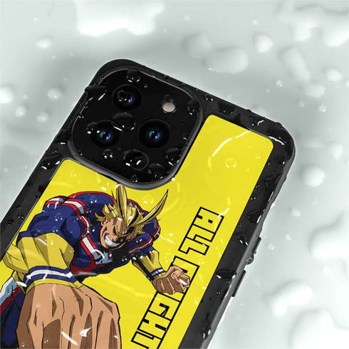 My Hero Academia All Might Season 5 iPhone 15 Pro Waterproof Case