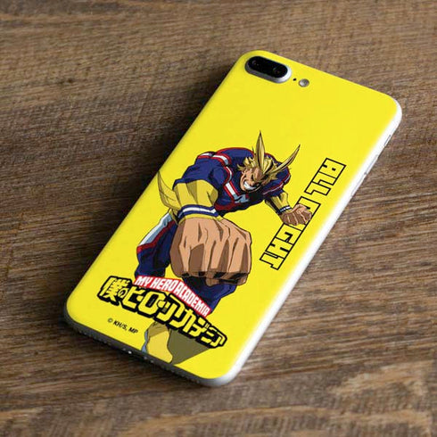 My Hero Academia All Might Season 5 iPhone 7 Plus Skin