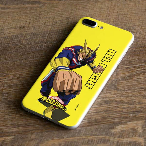 My Hero Academia All Might Season 5 iPhone 8 Plus Skin