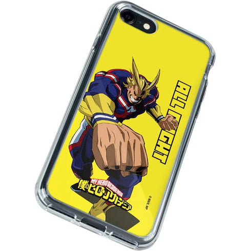 My Hero Academia All Might Season 5 iPhone SE (2nd & 3rd Gen) Clear Case