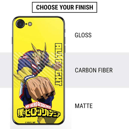 My Hero Academia All Might Season 5 iPhone SE (2nd & 3rd Gen) Skin
