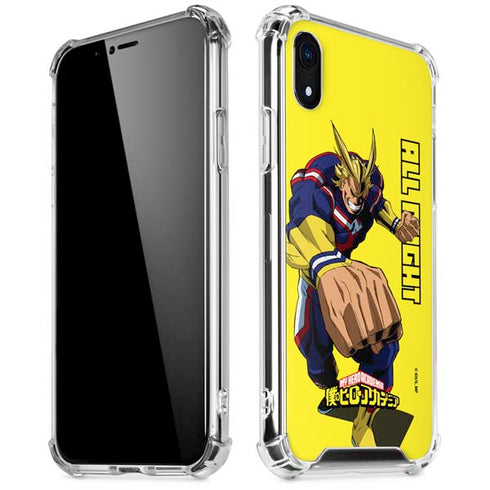 My Hero Academia All Might Season 5 iPhone XR Clear Case