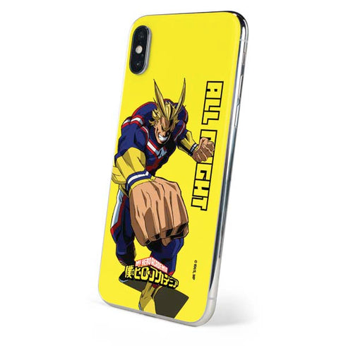 My Hero Academia All Might Season 5 iPhone XS Max Skin