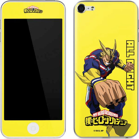 My Hero Academia All Might Season 5 Apple iPod Skin
