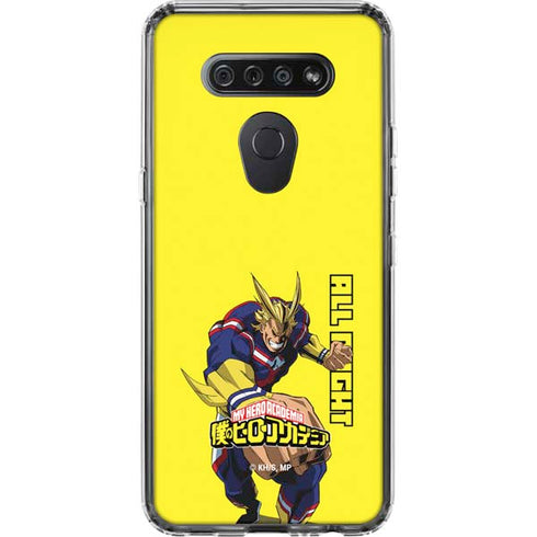 My Hero Academia All Might Season 5 LG K51/Q51 Clear Case