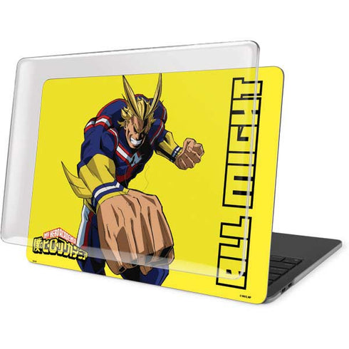 My Hero Academia All Might Season 5 MacBook Pro 13in (2020) Case plus Skin