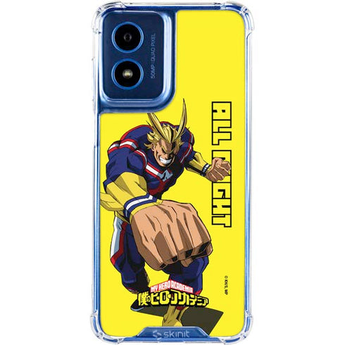 My Hero Academia All Might Season 5 Moto G 5G (2024) Clear Case