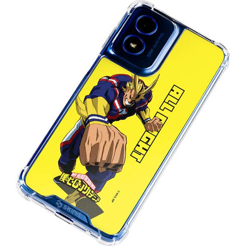 My Hero Academia All Might Season 5 Moto G 5G (2024) Clear Case