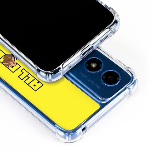 My Hero Academia All Might Season 5 Moto G 5G (2024) Clear Case