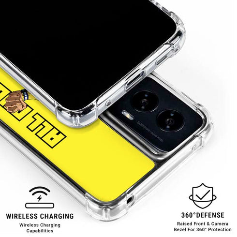 My Hero Academia All Might Season 5 Moto G Power 5G (2024) Clear Case