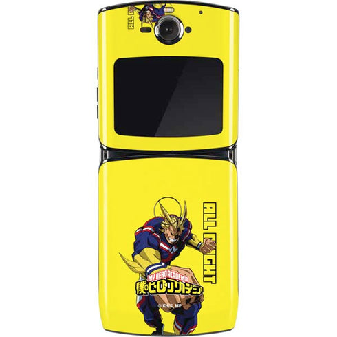 My Hero Academia All Might Season 5 Motorola RAZR Skin