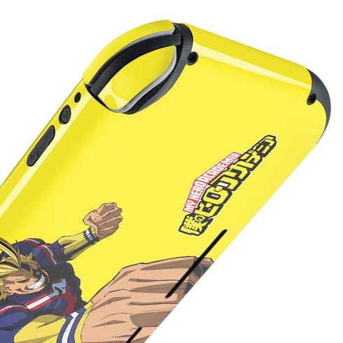 My Hero Academia All Might Season 5 Nintendo Switch Lite Skin