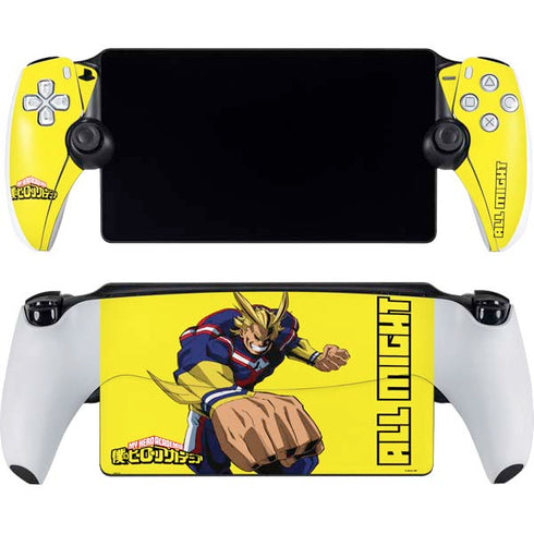 My Hero Academia All Might Season 5 PlayStation PS5 Skins
