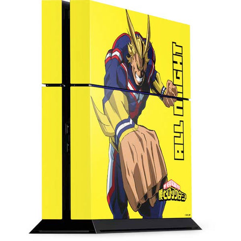My Hero Academia All Might Season 5 PS4 Console Skin