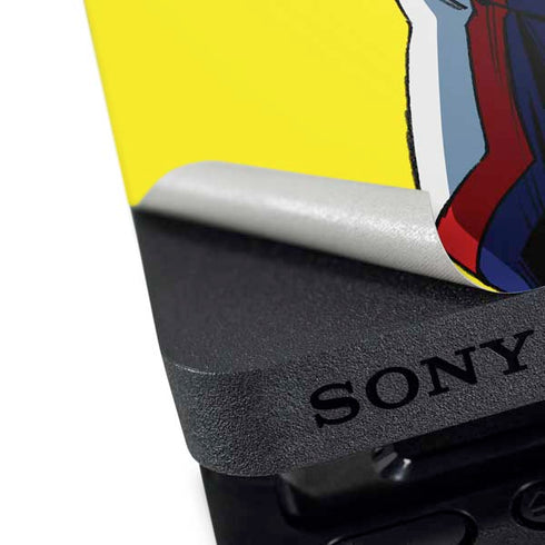 My Hero Academia All Might Season 5 PS4 Pro Console Skin