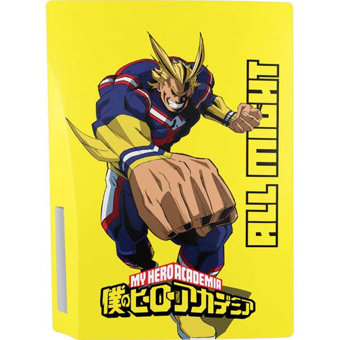 My Hero Academia All Might Season 5 PS5 Console Skin