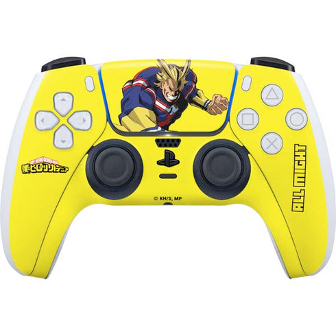 My Hero Academia All Might Season 5 PS5 Controller Skin