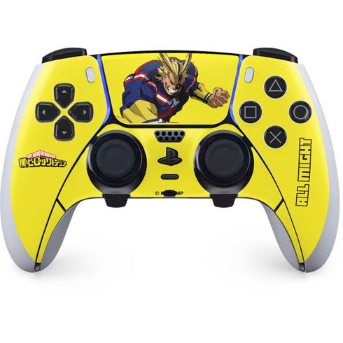 My Hero Academia All Might Season 5 PS5 DualSense Edge Pro Controller Skin