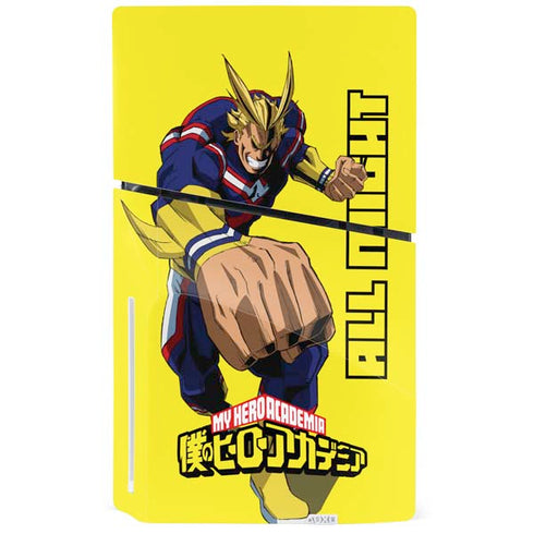 My Hero Academia All Might Season 5 PS5 Slim Disk Bundle Skin