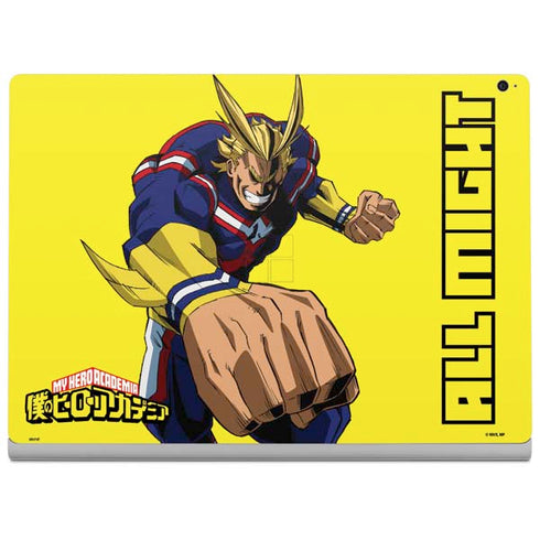 My Hero Academia All Might Season 5 Surface Book 2 15in Skin