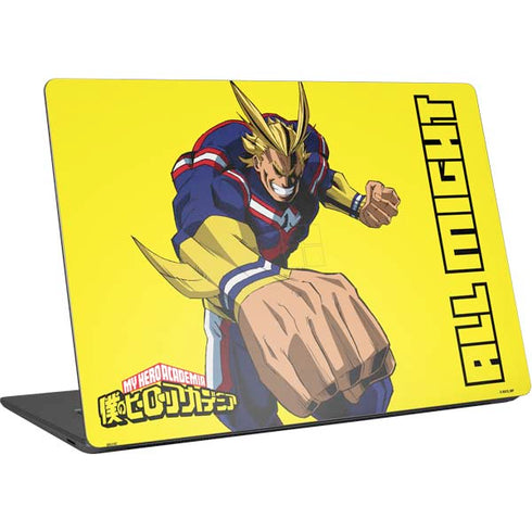 My Hero Academia All Might Season 5 Surface Laptop 4 15in Skin