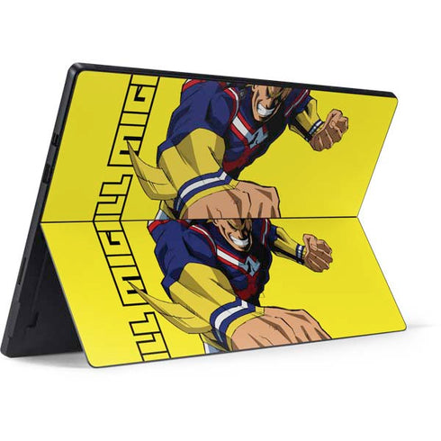 My Hero Academia All Might Season 5 Surface Pro 6 Skin