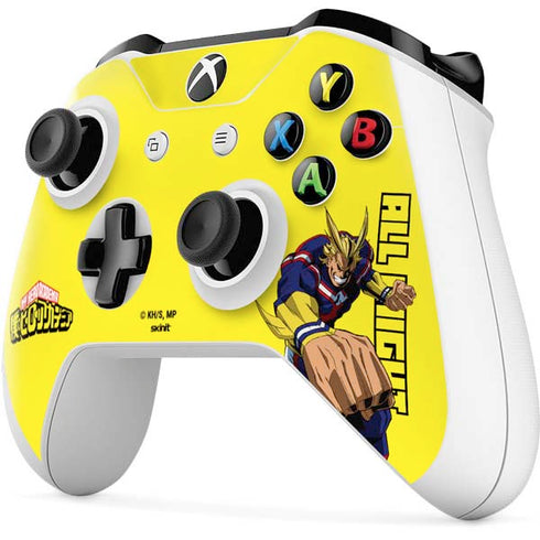 My Hero Academia All Might Season 5 Xbox One S All-Digital Edition Bundle Skin