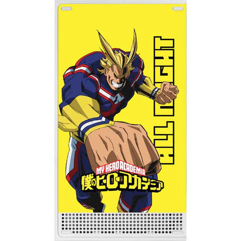 My Hero Academia All Might Season 5 Xbox Series S Console Skin