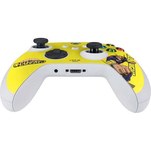 My Hero Academia All Might Season 5 Xbox Series S Controller Skin