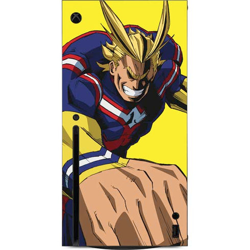 My Hero Academia All Might Season 5 Xbox Series X Console Skin